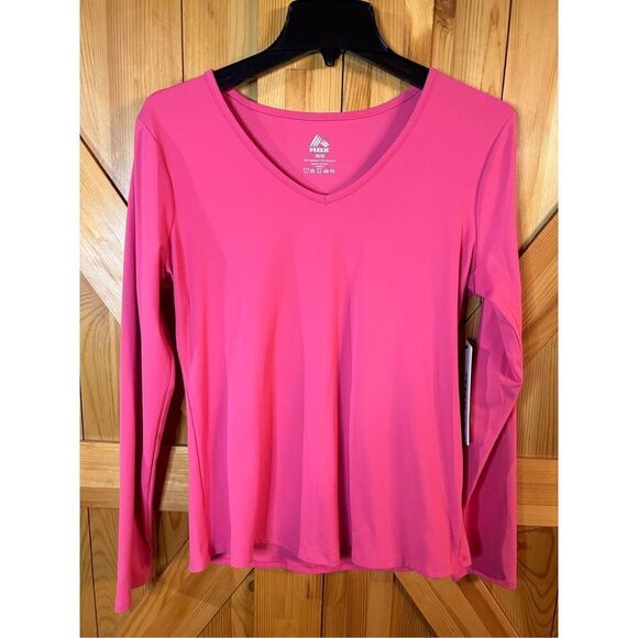 RBX Women Long Sleeve Shirt Live Life Active Med Nwt Retail $68 (3985) - Picture 1 of 5